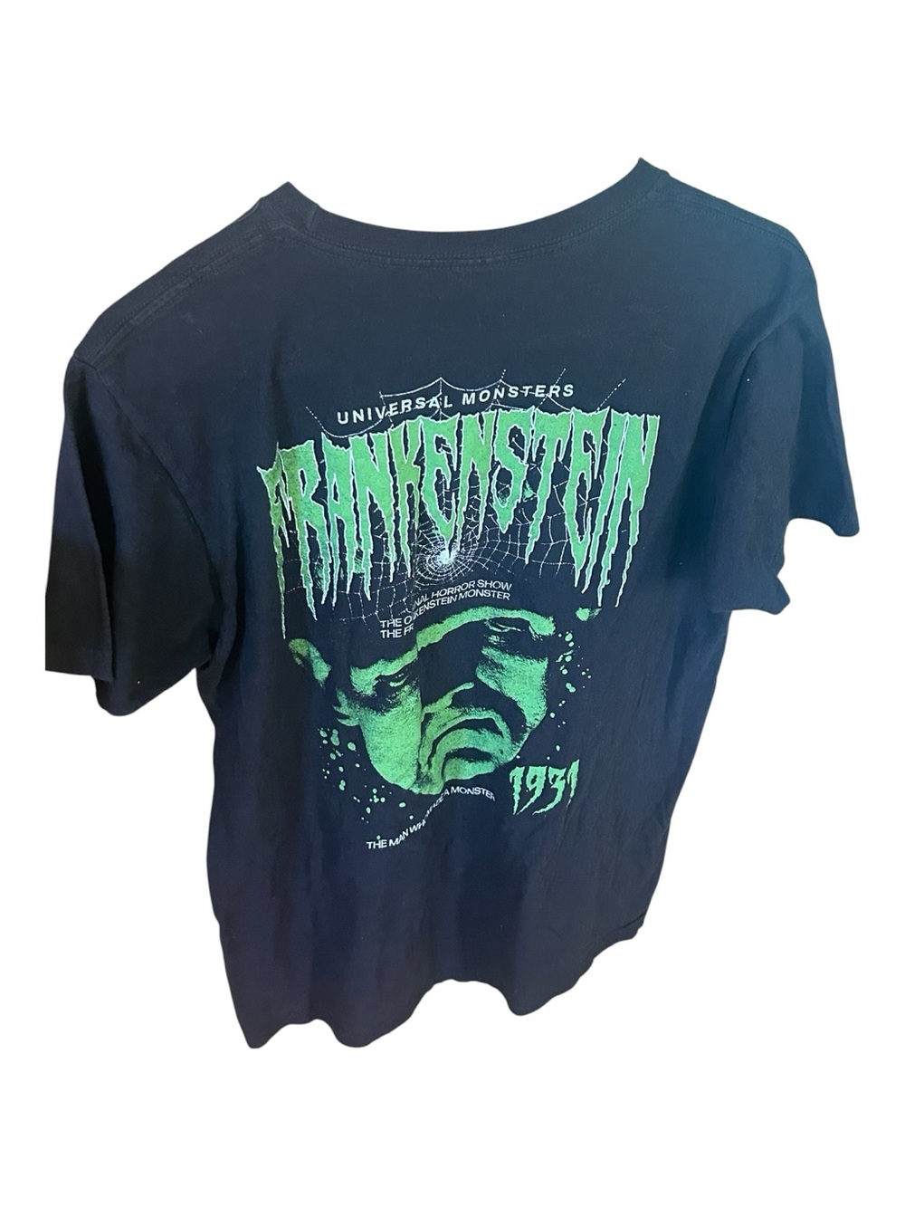Neon Riot Universal Monsters Frankenstein Graphic Tee Size M